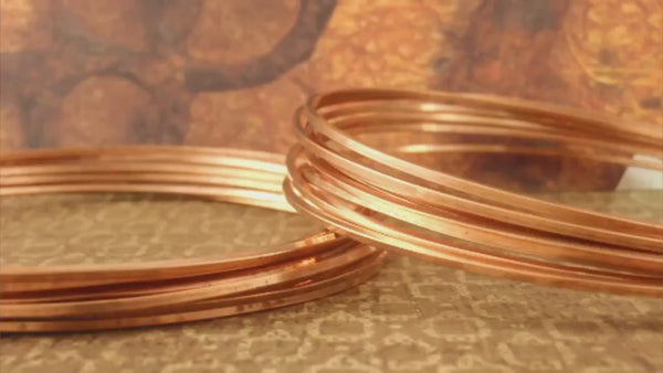 Square Copper Wire - Dead Soft - You Pick 8, 10, 12, 14, 16, 18, 20, 21, 22, 24 gauge - Also Antique Finish - Made in the USA
