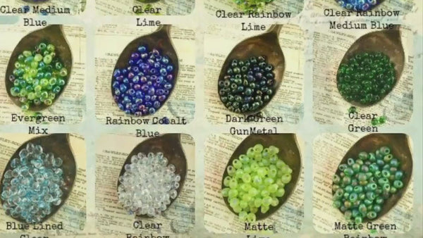 Miyuki DP-146 Transparent Green Drop Beads